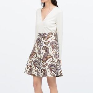 ZARA Paisley skirt NWOT